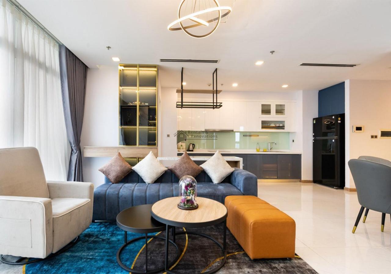 The Vinhomes Central Park Apartments - The Buildings Surrounding Landmark 81 Ho-Chi-Minh-Stadt Exterior foto