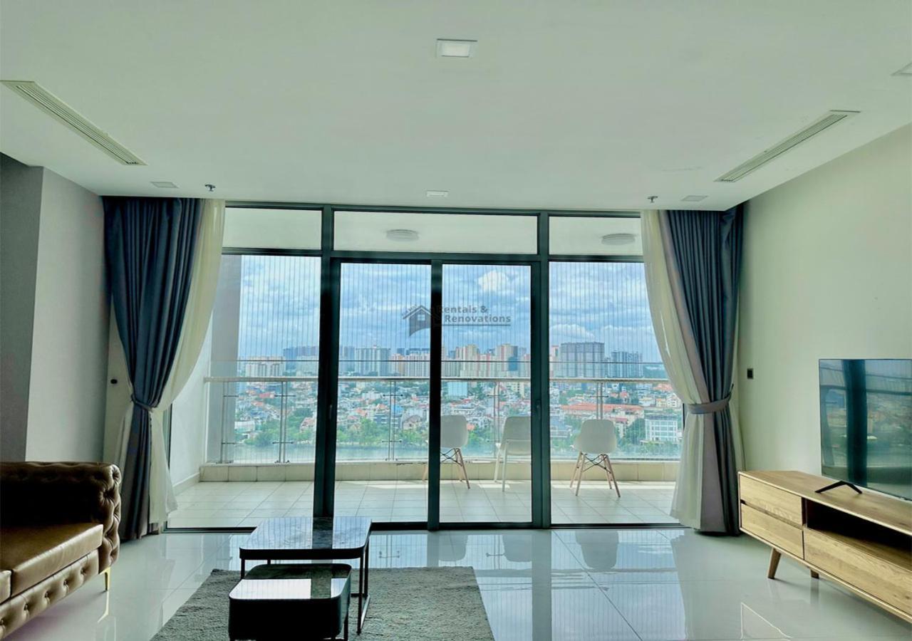 The Vinhomes Central Park Apartments - The Buildings Surrounding Landmark 81 Ho-Chi-Minh-Stadt Exterior foto