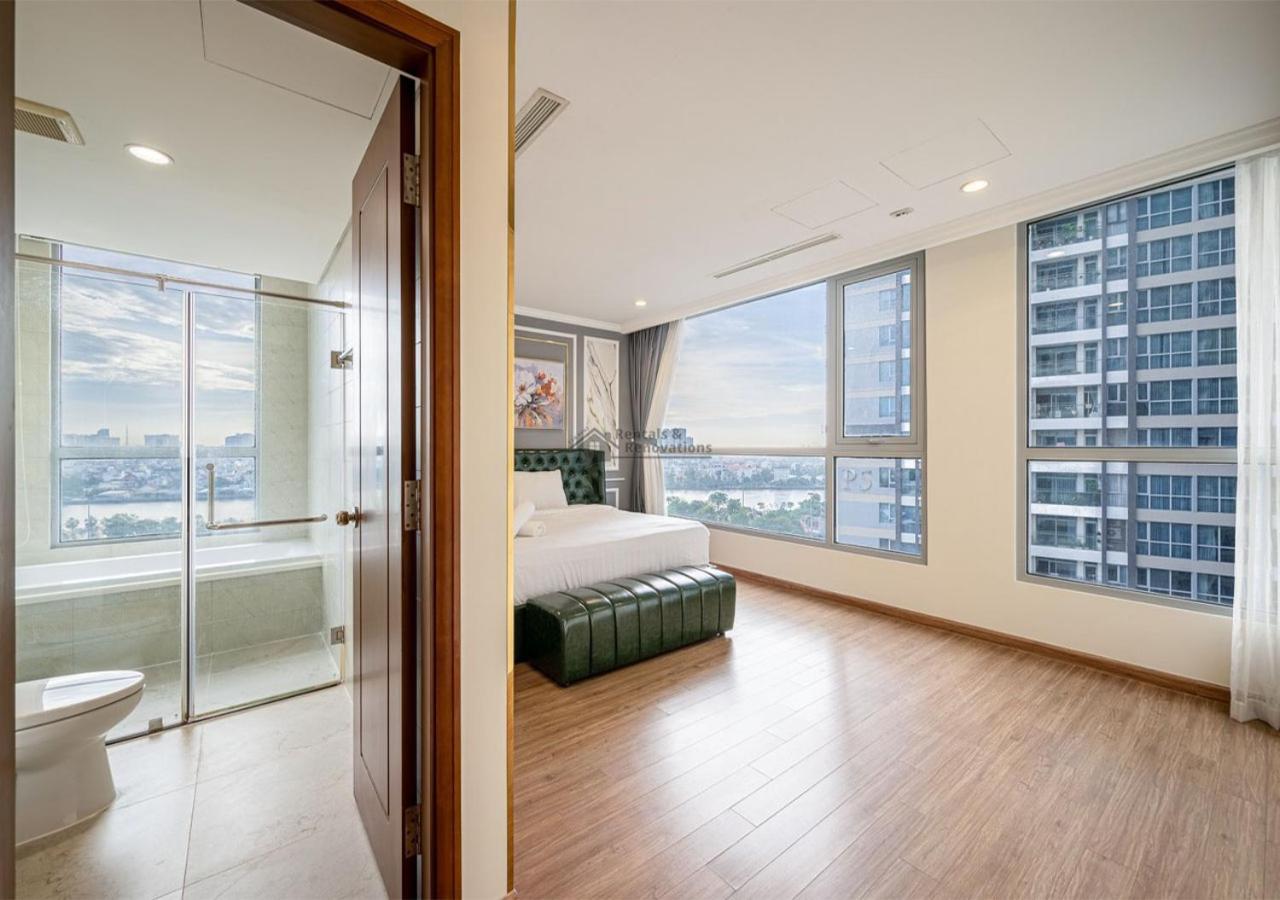 The Vinhomes Central Park Apartments - The Buildings Surrounding Landmark 81 Ho-Chi-Minh-Stadt Exterior foto