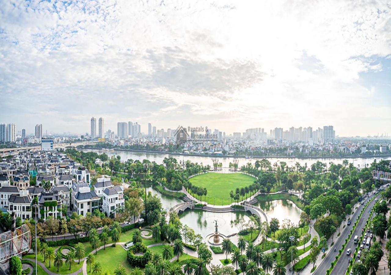 The Vinhomes Central Park Apartments - The Buildings Surrounding Landmark 81 Ho-Chi-Minh-Stadt Exterior foto